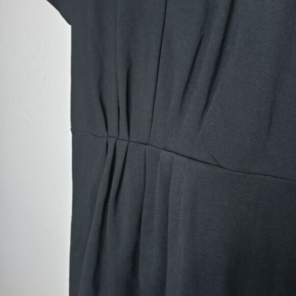 Eloquii Black Tie Waist Blouse - Picture 3 of 6